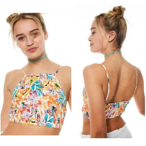 Roxy Live Free Strappy Tank SNOW WHITE PUALANI COMBO M L